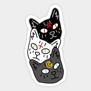 Witch Kittens Sticker